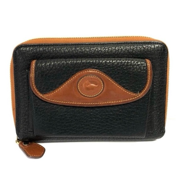 Dooney & Bourke W75 AWL Zip Around Organizer - Picture 1 of 4